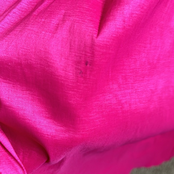 Juniors' Pleated Strapless High-Low Fit & Flare Dress Prom dress - Picture 6 of 10